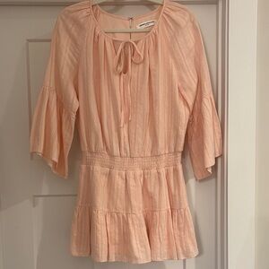 Amanda Uprichard peach dress